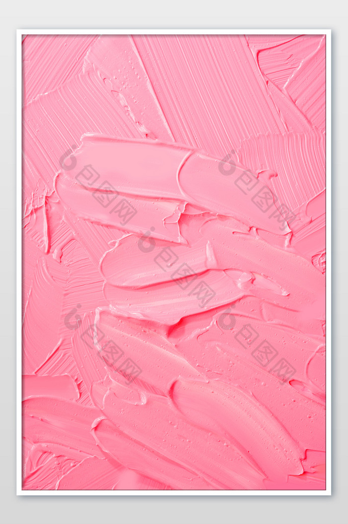 粉红色丙烯颜料单色肌理质感背景图片图片