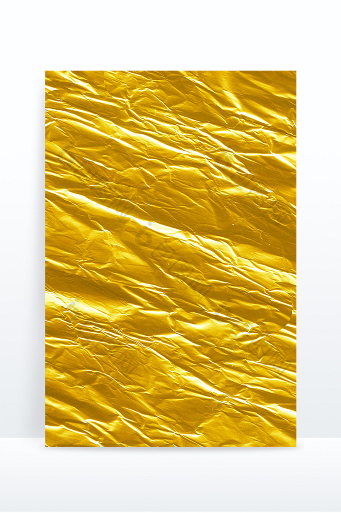 金色金箔褶皱纹理背景