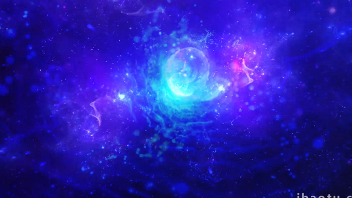 宇宙虚拟空间背景视频AE模板