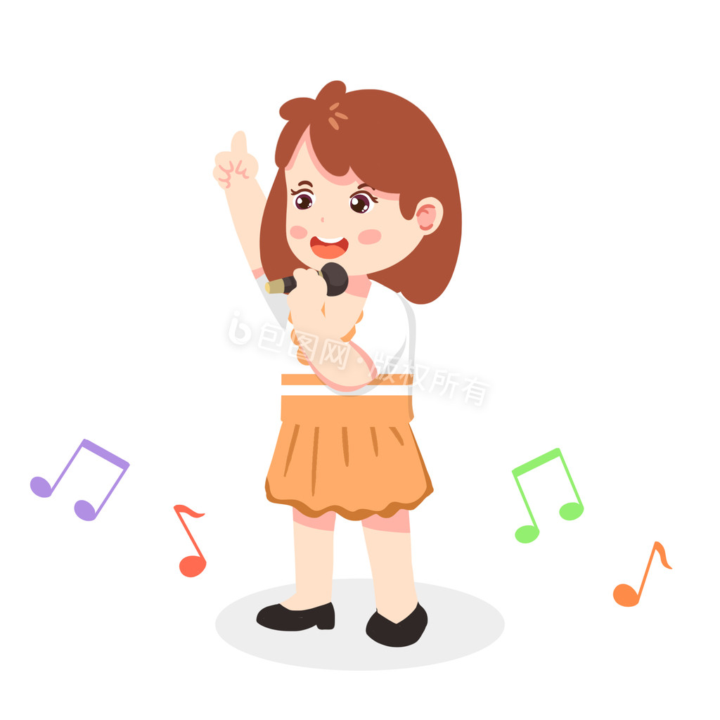 Girl Speaking Clipart Hd PNG, Speak Talking Girl Girl Cartoon, Cartoon ...