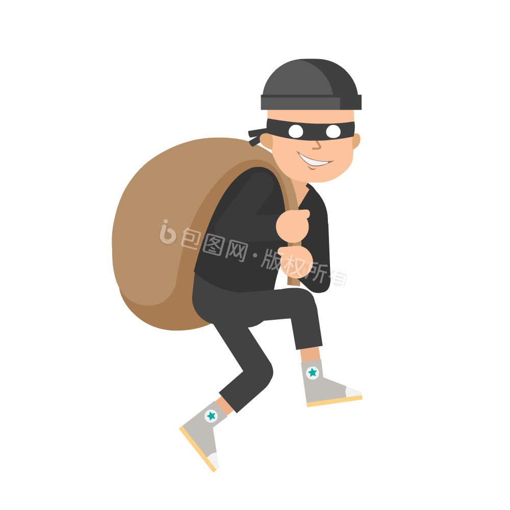 小偷跑图片-小偷跑素材免费下载-包图网