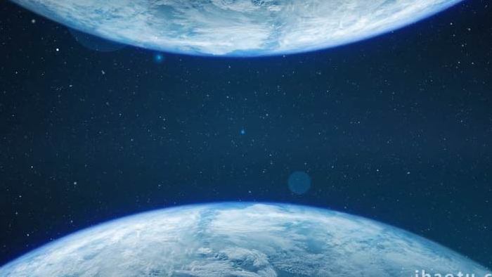 大气宇宙地球背景视频