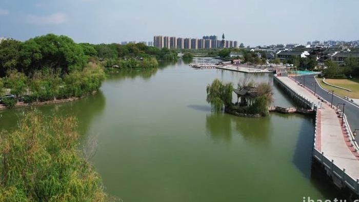 大气江西南昌八大三人梅湖景区