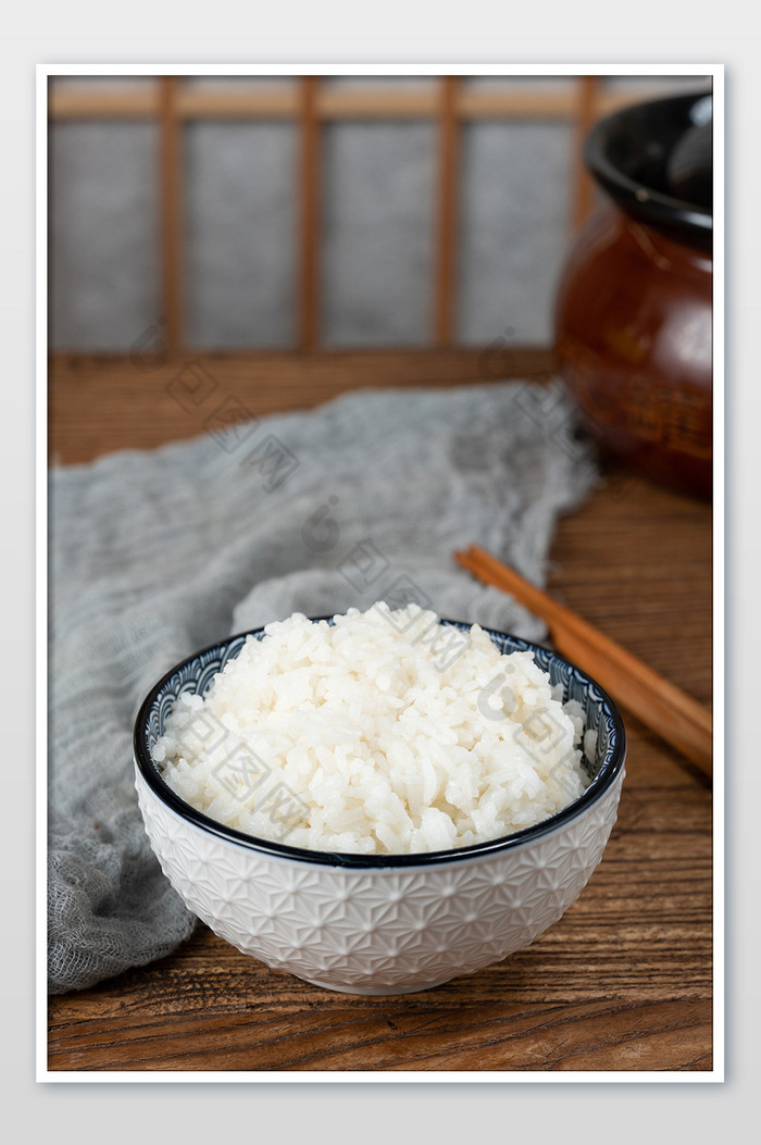 餐饮美食食品白米饭图片图片