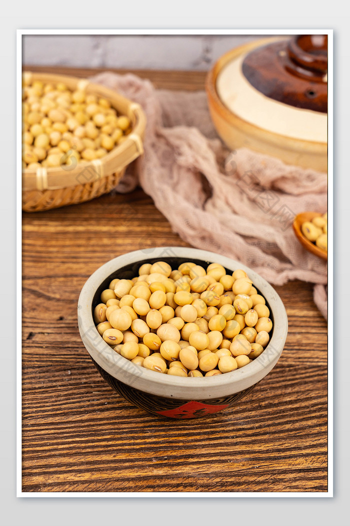 五谷杂粮农作物豆类黄豆图片图片
