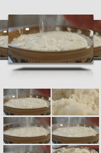 葱油饼制作过程实拍图片