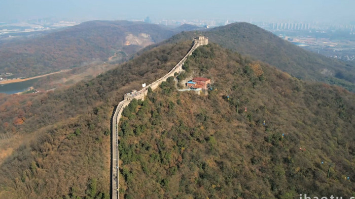 自然风景南京老山森林风景区4K