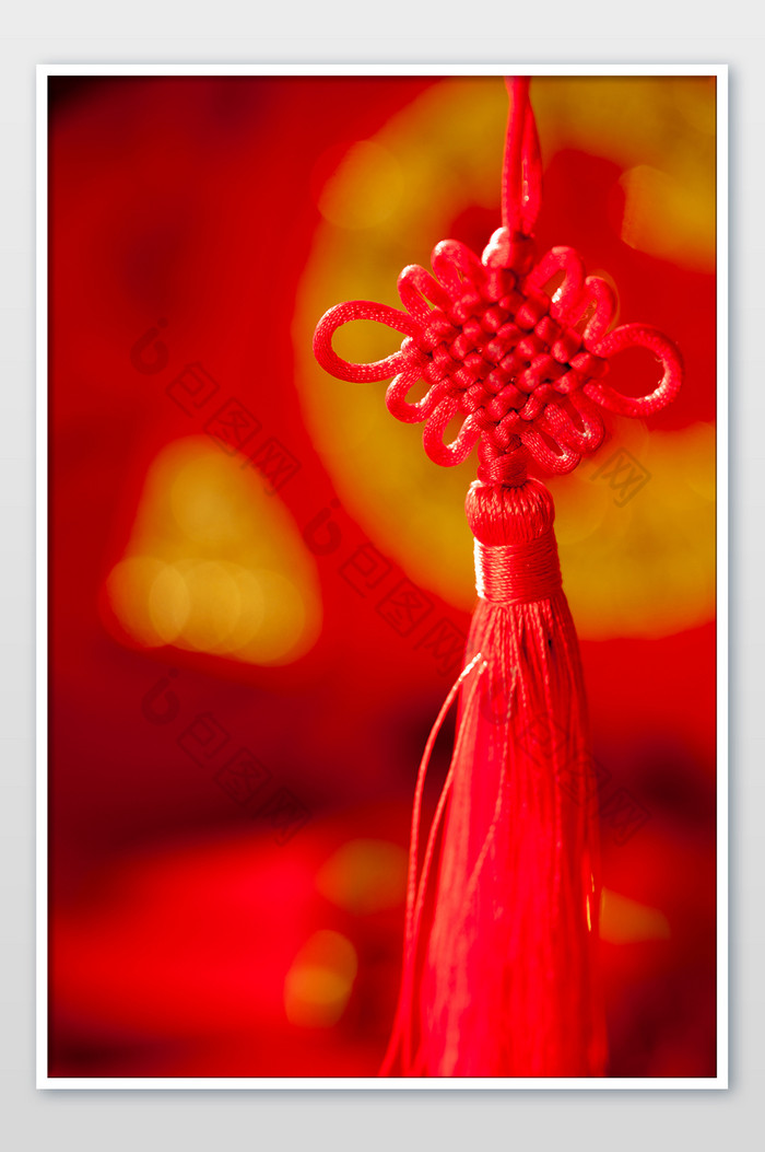 新年挂饰红色喜庆中国结图片图片