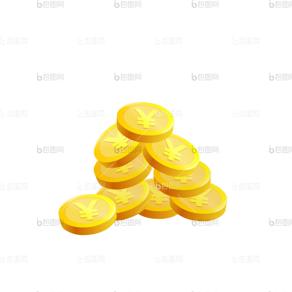 新年金融金币gif动图下载-包图网