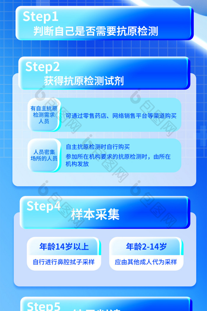 抗原检测疫情防护口罩H5长页