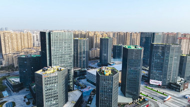 盐城地标新龙广场荔枝大剧院4K