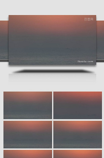 海水双色天捕鱼延时实拍4k图片