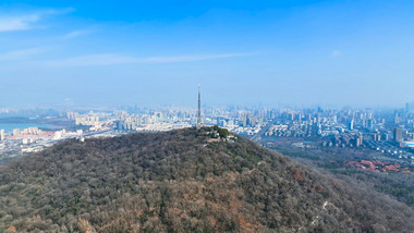 自然风景合肥蜀山森林公园4K