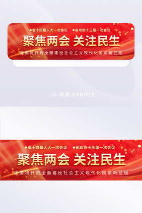 两会二十大民生报告banner