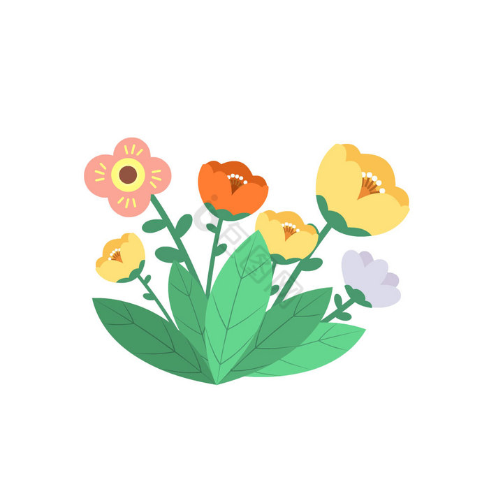 可爱彩虹云朵贴图gif动图下载-包图网