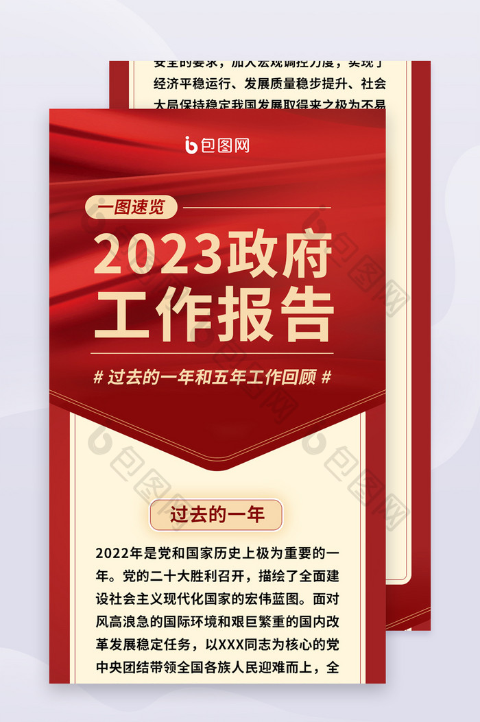 2023两会政府工作报告长图