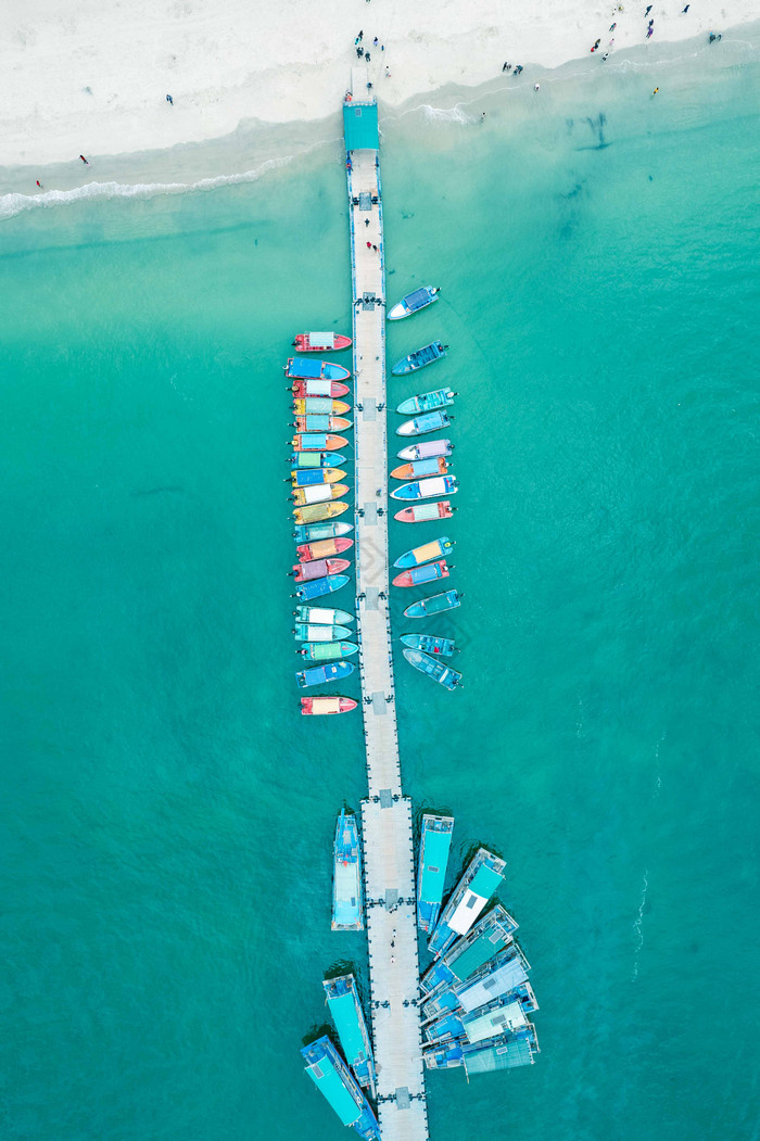 巽寮湾海景码头观光船图片