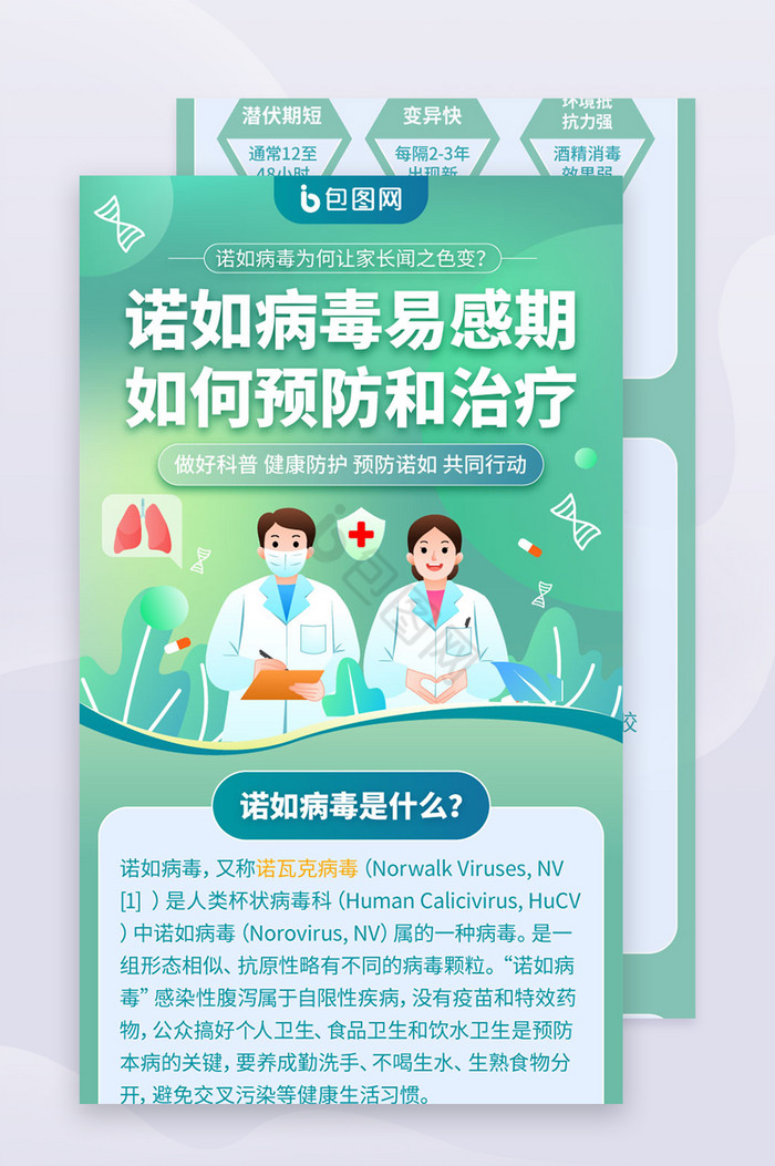 诺如病毒图片-诺如病毒素材免费下载-包图网