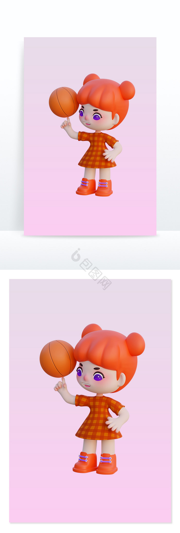 【儿童ip人物3d形象跳舞课外】图片下载-包图网