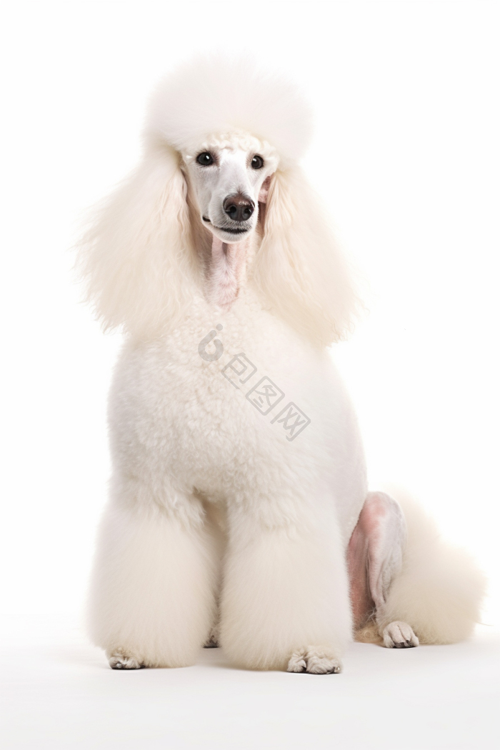 图宠物摄影贵宾犬