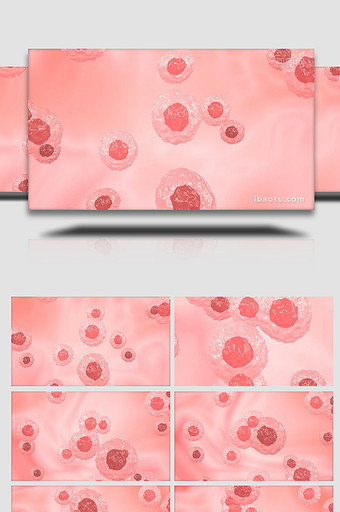 DNA医疗细胞分子科学背景视频图片