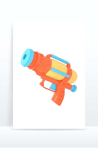 3D立体玩具水枪图片