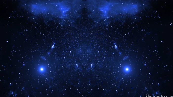 宇宙星座星空粒子展示背景视频
