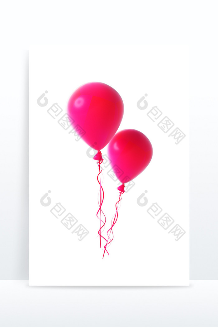 C4D电商促销漂浮气球图片图片