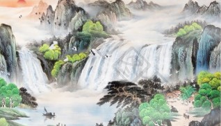 古风山水图片-古风山水素材免费下载-包图网
