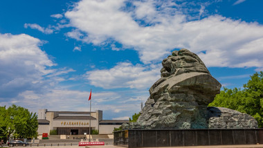 中国人民抗日战争纪念馆延时实拍