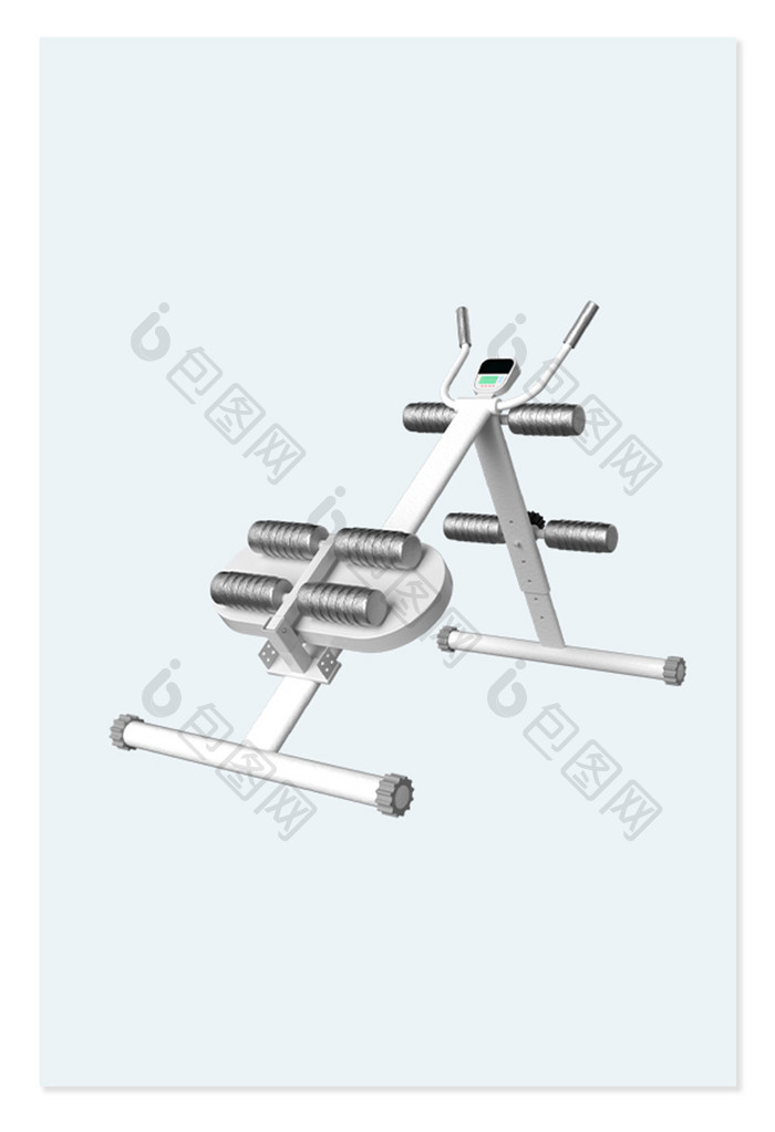 3d立体运动健身器材卷腹机