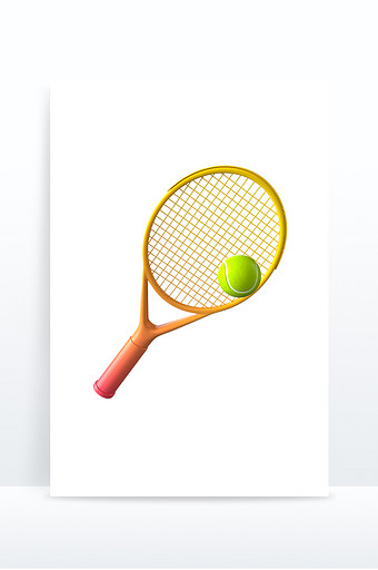 3d立体运动健身器材网球拍图片
