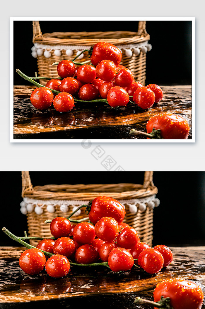 夏日主题水果各种小番茄