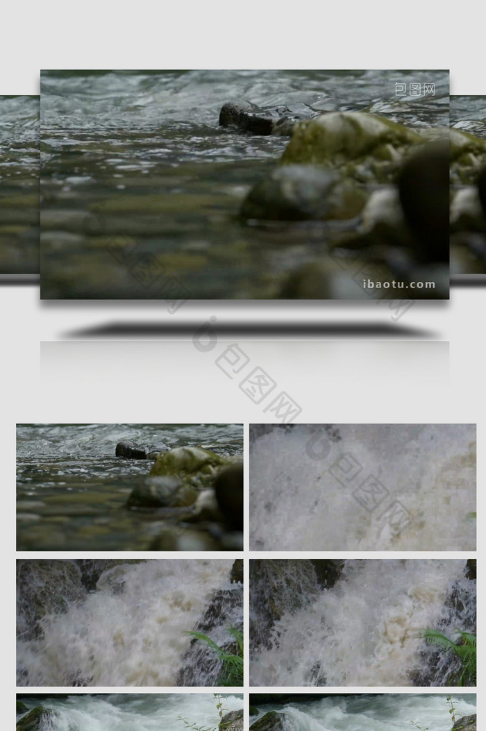 唯美的小河流水重庆武隆延昌河实拍4K视频