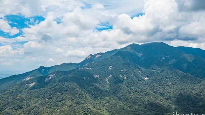 自然风光广东罗浮山5A景区航拍