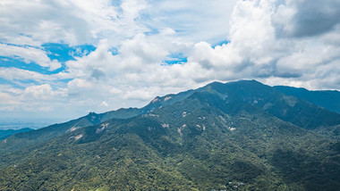 自然风光广东罗浮山5A景区航拍