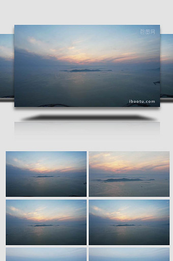 中国最美十大海岛烟台长岛航拍图片