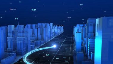 大气科技智能城市片头AE模板