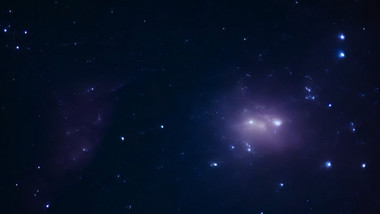 紫色星空繁星点点美丽背景视频