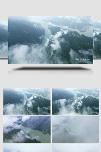 自然唯美5A景区瞿塘峡风光实拍图片