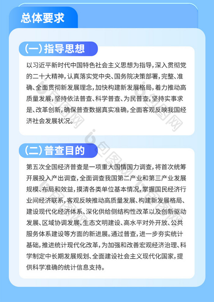 第五次全国经济普查科普长图