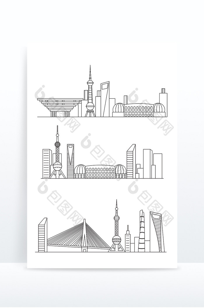 上海建筑城市地标图片图片