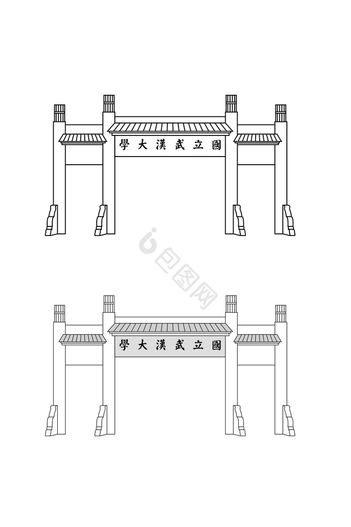 武汉大学地标性建筑