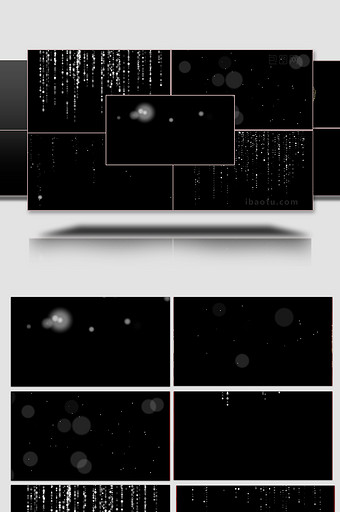 5组炫丽粒子背景模板图片