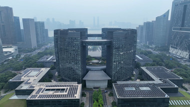 杭州地标钱江新城市民中心4K