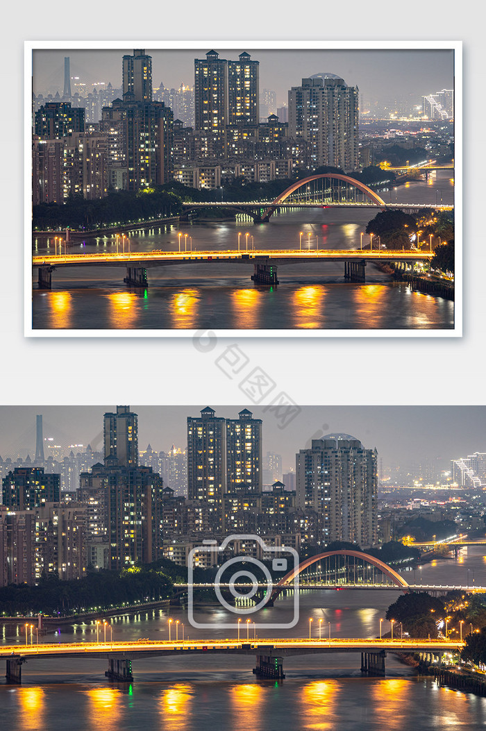 广州地标大桥城市交通图片图片