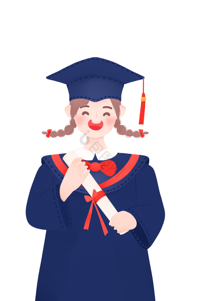 学士服人物毕业季png下载-包图网