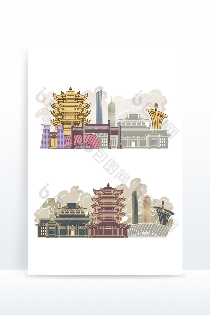 武汉地标城市建筑图片图片