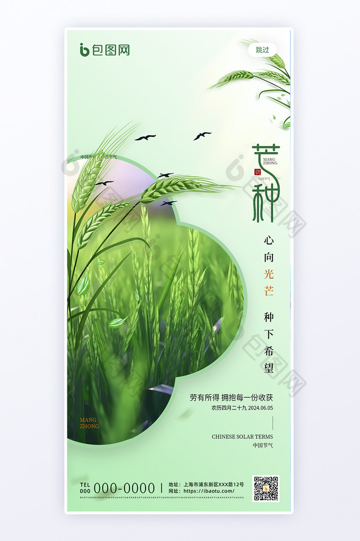 芒种h5图片