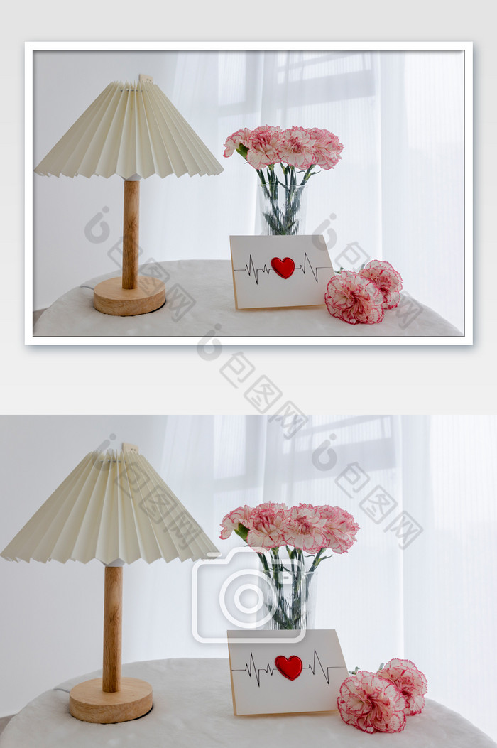 母亲节花朵卡片康乃馨图片图片